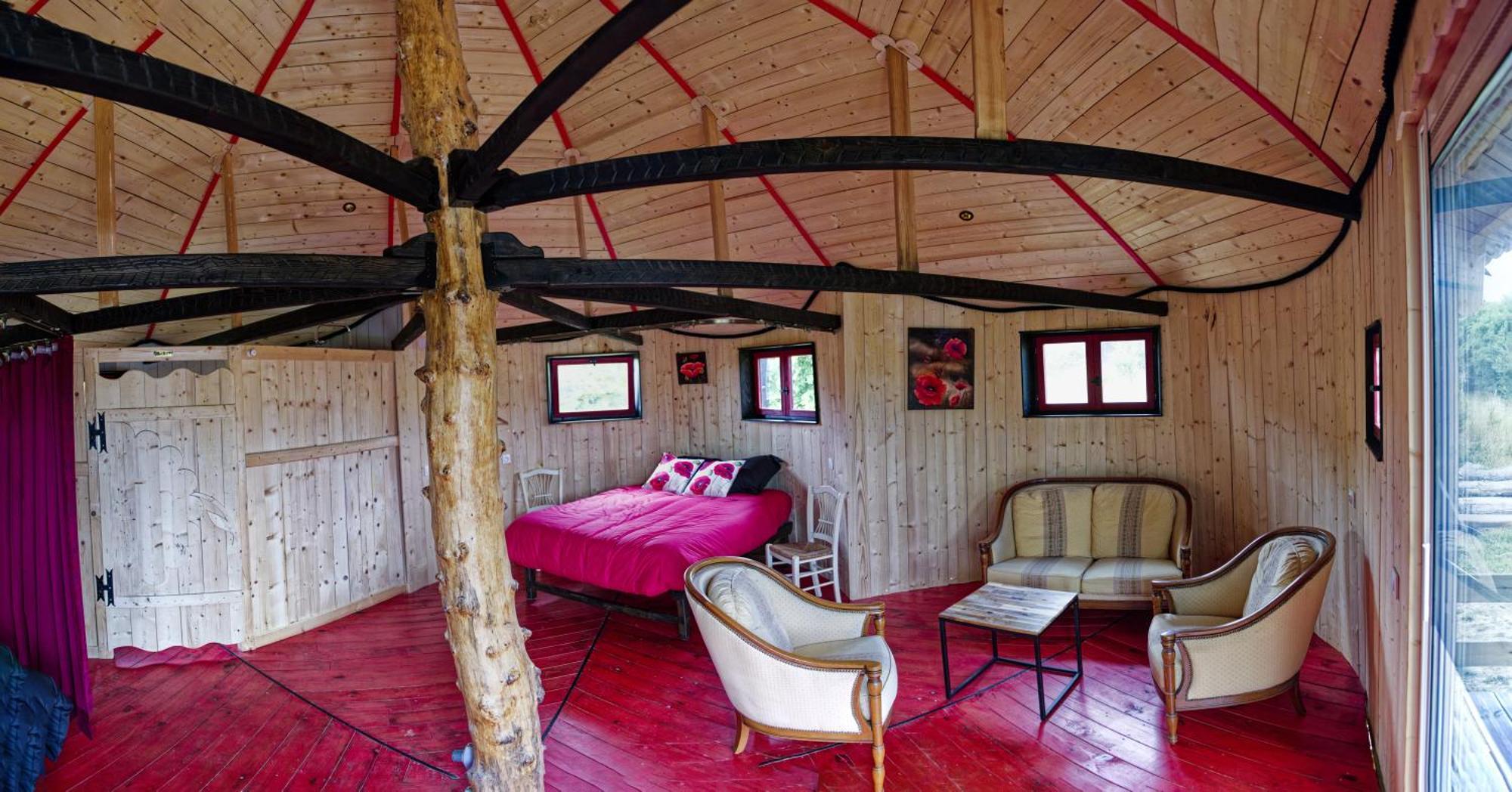 Yourte Roulotte et Gite de la Laïta Clohars-Carnoët Extérieur photo