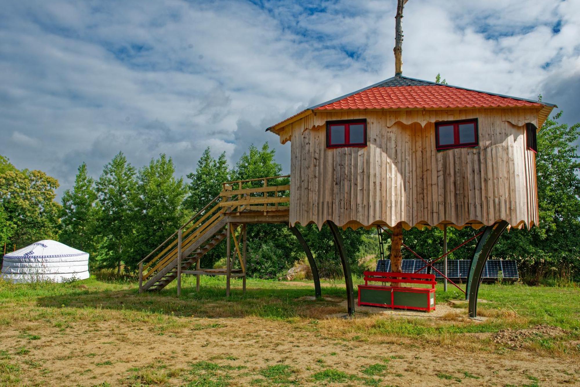 Yourte Roulotte et Gite de la Laïta Clohars-Carnoët Extérieur photo