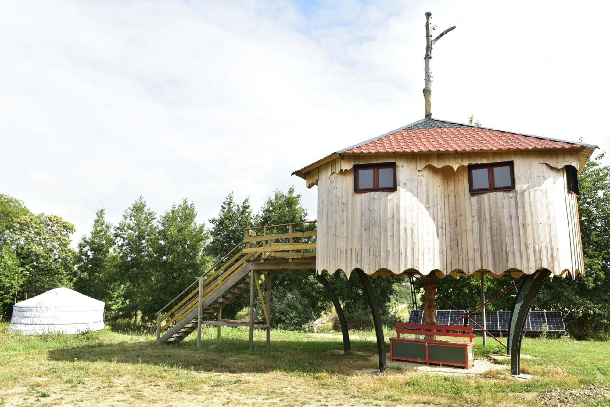 Yourte Roulotte et Gite de la Laïta Clohars-Carnoët Extérieur photo